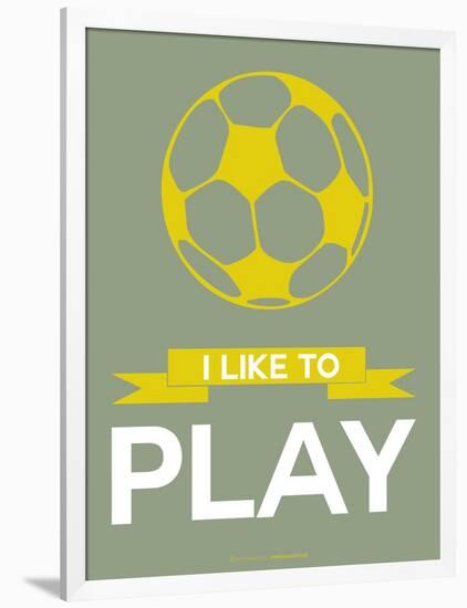 I Like to Play 1-NaxArt-Framed Art Print