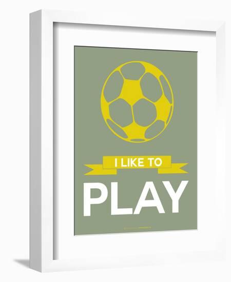 I Like to Play 1-NaxArt-Framed Art Print