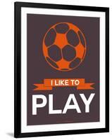 I Like to Play 2-NaxArt-Framed Art Print