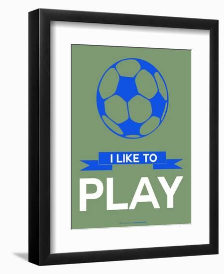 I Like to Play 3-NaxArt-Framed Art Print