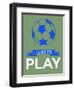 I Like to Play 3-NaxArt-Framed Art Print