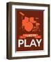 I Like to Play 4-NaxArt-Framed Art Print