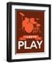 I Like to Play 4-NaxArt-Framed Art Print