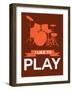 I Like to Play 4-NaxArt-Framed Art Print