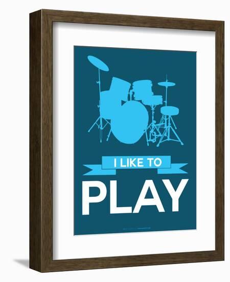 I Like to Play 4-NaxArt-Framed Art Print