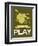 I Like to Play 5-NaxArt-Framed Art Print