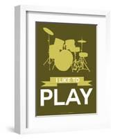 I Like to Play 5-NaxArt-Framed Art Print