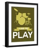 I Like to Play 5-NaxArt-Framed Art Print