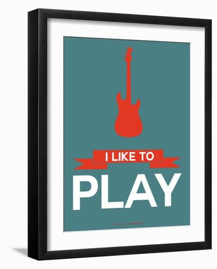 I Like to Play 7-NaxArt-Framed Art Print