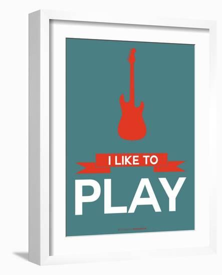 I Like to Play 7-NaxArt-Framed Art Print