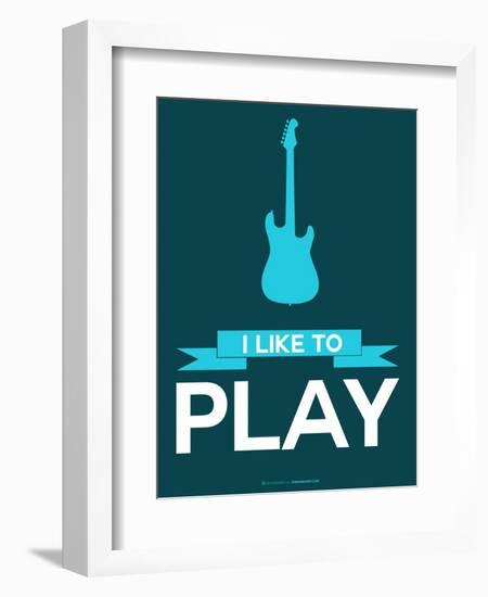 I Like to Play 8-NaxArt-Framed Art Print