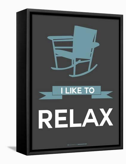 I Like to Relax 1-NaxArt-Framed Stretched Canvas