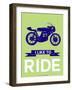 I Like to Ride 11-NaxArt-Framed Art Print