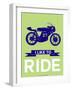 I Like to Ride 11-NaxArt-Framed Art Print