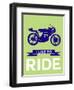 I Like to Ride 11-NaxArt-Framed Art Print