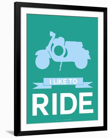 I Like to Ride 2-NaxArt-Framed Art Print