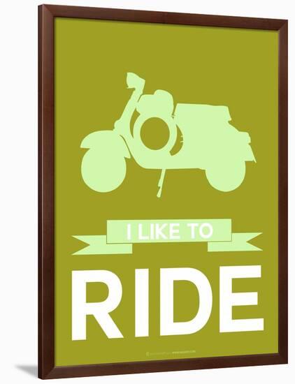 I Like to Ride 3-NaxArt-Framed Art Print