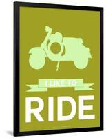 I Like to Ride 3-NaxArt-Framed Art Print