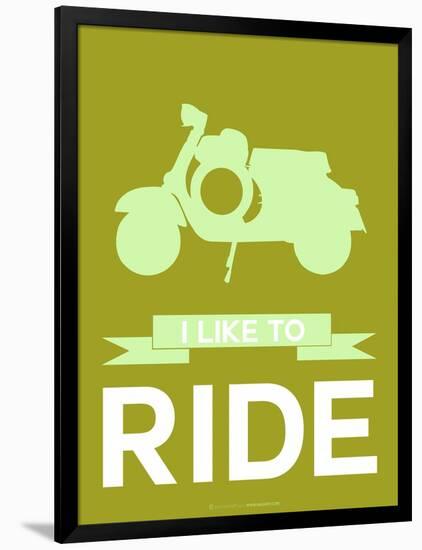 I Like to Ride 3-NaxArt-Framed Art Print