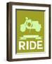 I Like to Ride 3-NaxArt-Framed Art Print