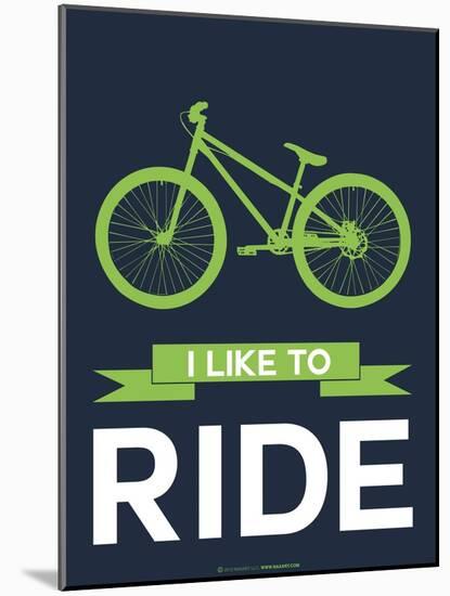 I Like to Ride 4-NaxArt-Mounted Art Print