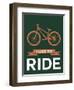 I Like to Ride 5-NaxArt-Framed Art Print