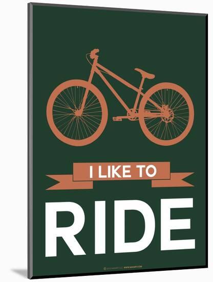 I Like to Ride 5-NaxArt-Mounted Art Print