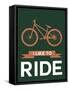 I Like to Ride 5-NaxArt-Framed Stretched Canvas