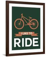 I Like to Ride 5-NaxArt-Framed Art Print