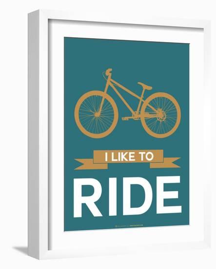 I Like to Ride 6-NaxArt-Framed Art Print