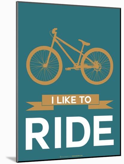 I Like to Ride 6-NaxArt-Mounted Art Print