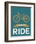 I Like to Ride 6-NaxArt-Framed Art Print