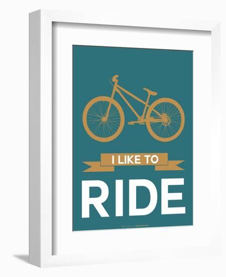 I Like to Ride 6-NaxArt-Framed Art Print