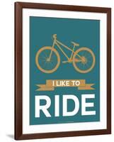 I Like to Ride 6-NaxArt-Framed Art Print