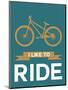 I Like to Ride 6-NaxArt-Mounted Premium Giclee Print