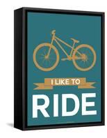 I Like to Ride 6-NaxArt-Framed Stretched Canvas