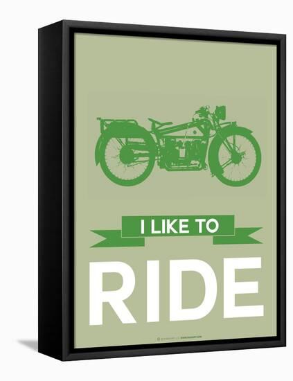 I Like to Ride 8-NaxArt-Framed Stretched Canvas