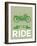 I Like to Ride 8-NaxArt-Framed Art Print