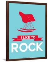 I Like to Rock 1-NaxArt-Framed Art Print