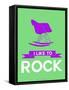 I Like to Rock 3-NaxArt-Framed Stretched Canvas