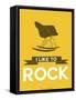 I Like to Rock 4-NaxArt-Framed Stretched Canvas