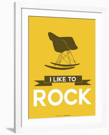 I Like to Rock 4-NaxArt-Framed Art Print