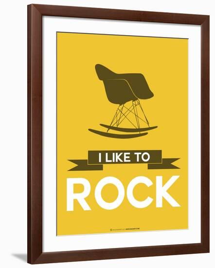 I Like to Rock 4-NaxArt-Framed Art Print