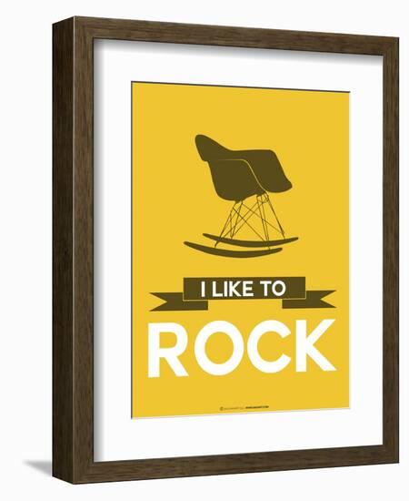 I Like to Rock 4-NaxArt-Framed Art Print