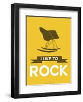 I Like to Rock 4-NaxArt-Framed Art Print