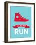 I Like to Run 1-NaxArt-Framed Art Print