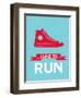 I Like to Run 1-NaxArt-Framed Art Print