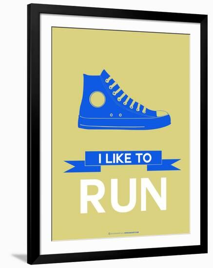 I Like to Run 2-NaxArt-Framed Art Print