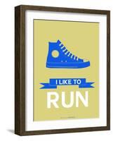 I Like to Run 2-NaxArt-Framed Art Print