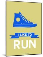 I Like to Run 2-NaxArt-Mounted Art Print